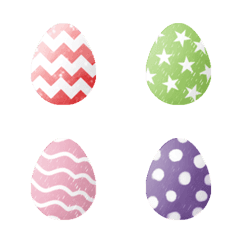 [LINE絵文字] Easter Day Egg Collection : I(Universal)の画像