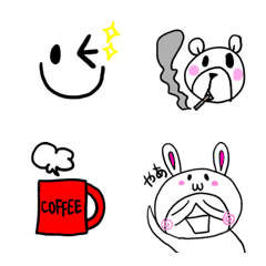 手書きエモ01の絵文字メイン画像