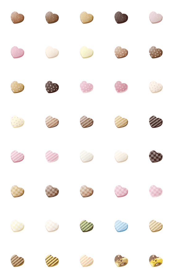 [LINE絵文字]Valentine's Day Chocolate (Universal)の画像一覧