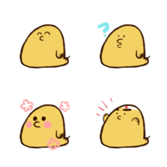 鳥餅えもじの絵文字メイン画像