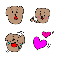 [LINE絵文字] ワンコの日常の画像