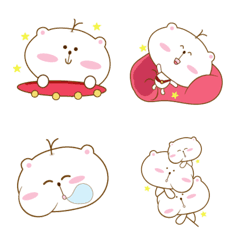 [LINE絵文字] Snow Bear Emojiの画像