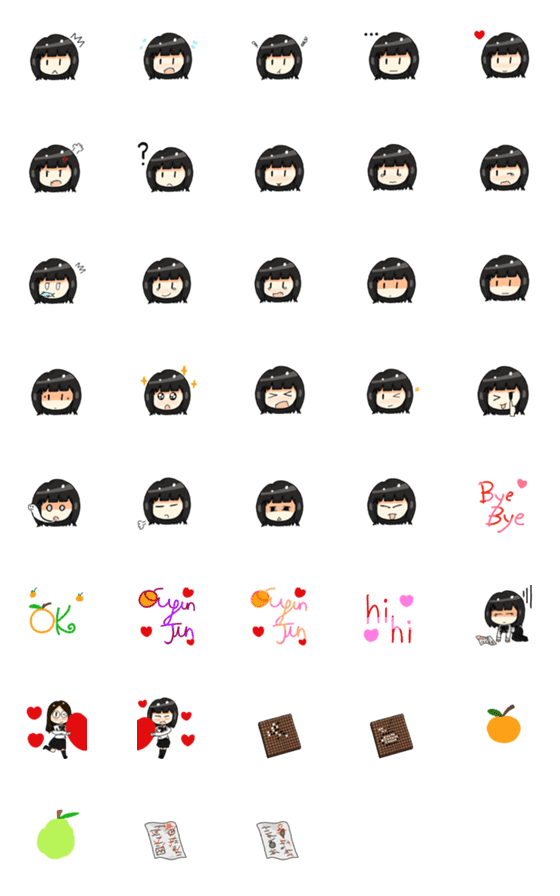 [LINE絵文字]Ouyun junの画像一覧