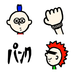 [LINE絵文字] 俺らは、モヒカンPUNKBOY！！の画像