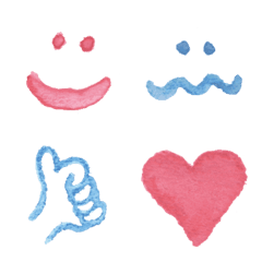 [LINE絵文字] Emoji WaterPaintの画像