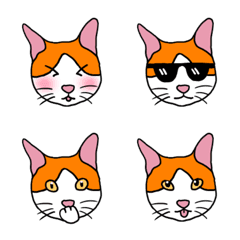 [LINE絵文字] tabby emojiの画像