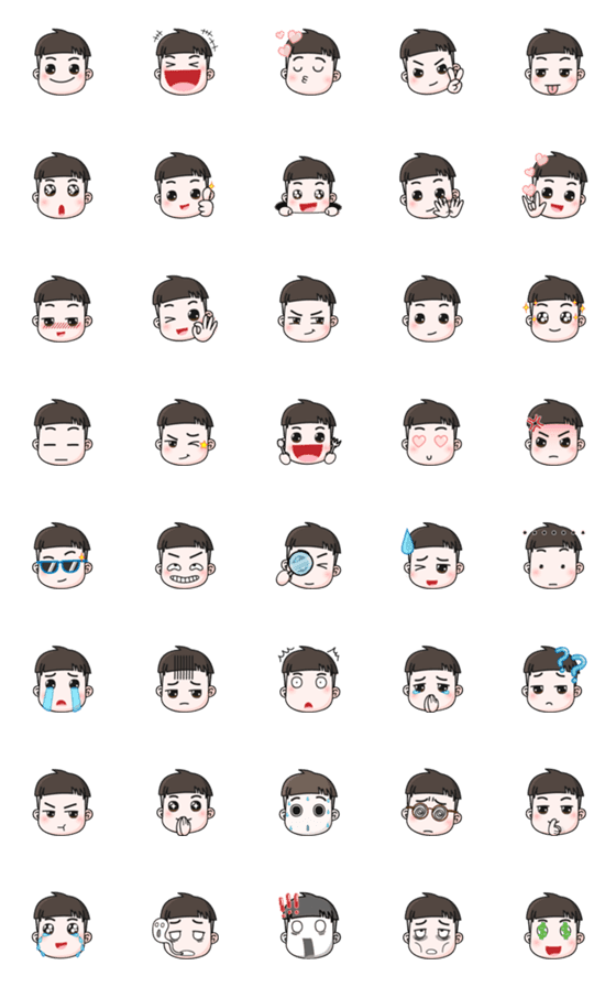 [LINE絵文字]boy emojiの画像一覧