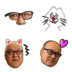 猫ちゃんと究極紳士の絵文字メイン画像