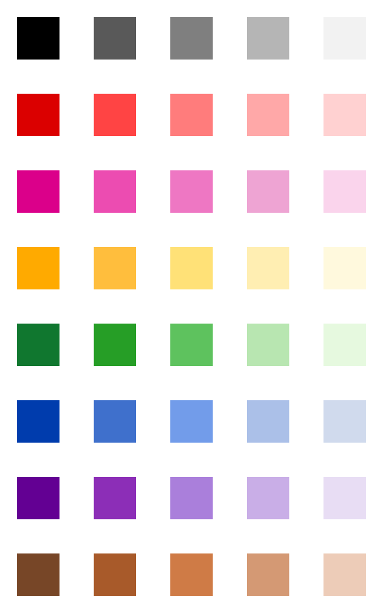 [LINE絵文字]Pixel art: Colored cubesの画像一覧