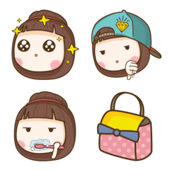 [LINE絵文字] Nu Mochi Emojiの画像