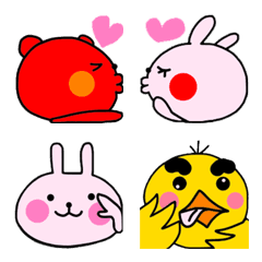 [LINE絵文字] かわいいピョコ達の絵文字の画像