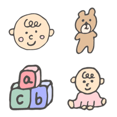 [LINE絵文字] Baby絵文字の画像