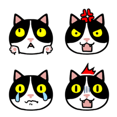 [LINE絵文字] The cats Downstairs-expressive faceの画像