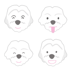 [LINE絵文字] Doggie Boa Boa ＆ Pu Puの画像