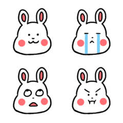 [LINE絵文字] My family also have Bunny Emojiの画像