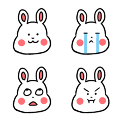 My family also have Bunny Emojiの絵文字メイン画像