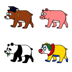 [LINE絵文字] SMALL BEAR EMOJIの画像