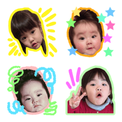 [LINE絵文字] EMIRI and ERENA emoji3の画像