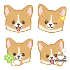 もふもふ♡コーギー絵文字の絵文字メイン画像
