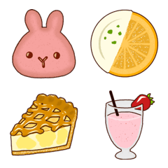 [LINE絵文字] Delicious and cute sweets！ 2の画像