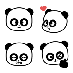 [LINE絵文字] toonxa panda emojiの画像