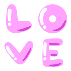 Love pastel Emojiの絵文字メイン画像