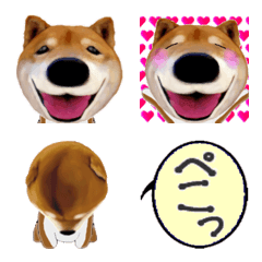 [LINE絵文字] 柴犬の「芝 けん太」の画像