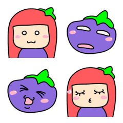 Eggplant Chih*2 Iの絵文字メイン画像