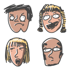 [LINE絵文字] Emoticon : Face 2 Face : Annoyingの画像