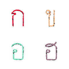[LINE絵文字] Thai alphabet written by crayonの画像