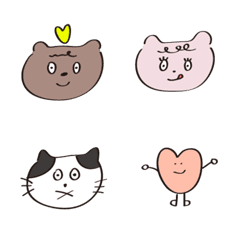 [LINE絵文字] so cute animal emojiの画像