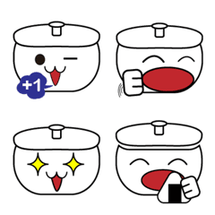 [LINE絵文字] pot story-(emoji)の画像