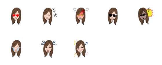 [LINE絵文字]えりりん絵文字の画像一覧