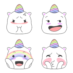 [LINE絵文字] Emoticon : The Unicorn Familyの画像