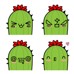 [LINE絵文字] cactus have feelingの画像