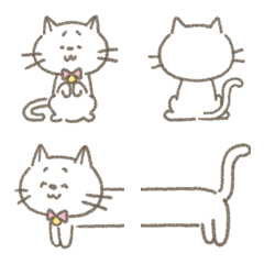 [LINE絵文字] NEKO 〜ネコ〜 絵文字の画像