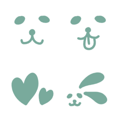 [LINE絵文字] SMORKY GREEN EMOJIの画像