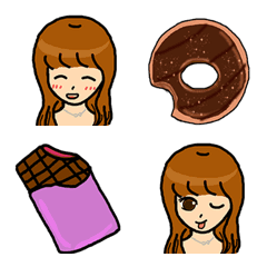 [LINE絵文字] Chocoの画像