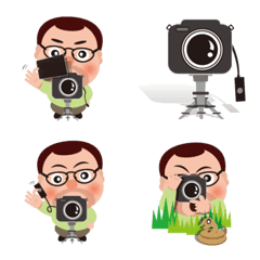 [LINE絵文字] Master of photographyの画像