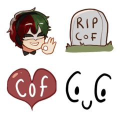 [LINE絵文字] COF groupの画像