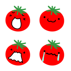 [LINE絵文字] とまとで きもちを つたえようの画像