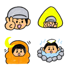 [LINE絵文字] 男子登山部 絵文字編の画像