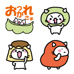 [LINE絵文字] ねこときぐるみの画像