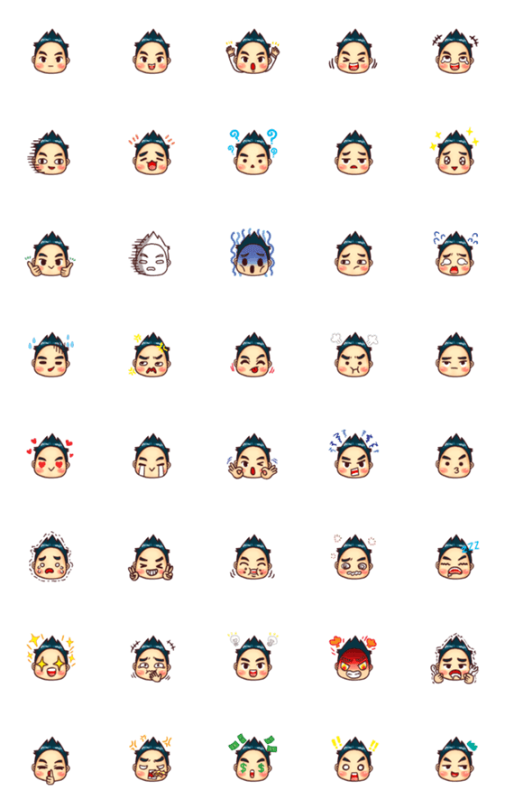 [LINE絵文字]Mr.Tina ( Emoji )の画像一覧