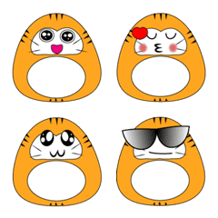 [LINE絵文字] Shake the tigerの画像