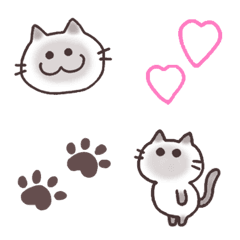 [LINE絵文字] ねこと記号 絵文字の画像