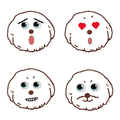 [LINE絵文字] Lovely dogの画像