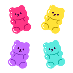 [LINE絵文字] Gummy Bearsの画像