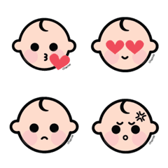 [LINE絵文字] BABY CHACHAの画像