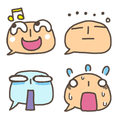 思いよ届け！顔フキダシ絵文字の絵文字メイン画像
